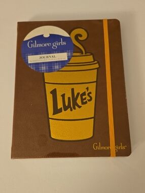 SEALED Gilmore Girls Luke's Diner Brown Leather Journal